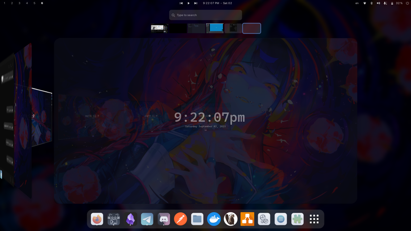 Fedora GNOME Tweaks 1